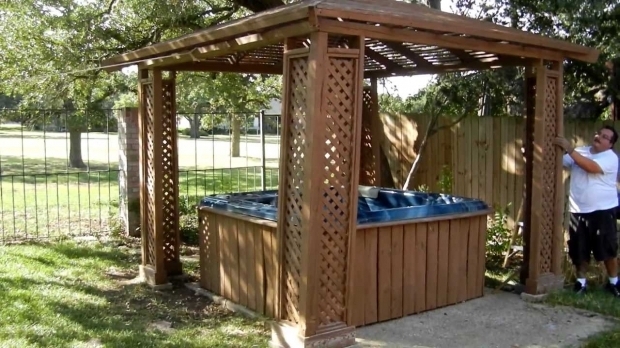Delightful Gazebo For Hot Tub Hot Tub Gazebo For Sale Youtube