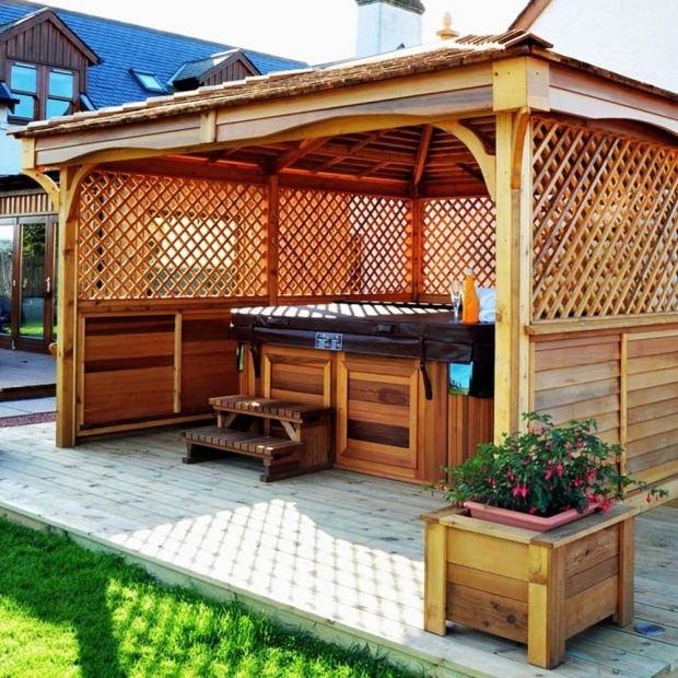 Fantastic Gazebo For Hot Tub Hot Tub Enclosures Gazebos Pvs Hot Tubs Norfolk