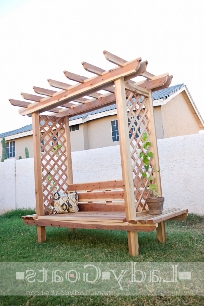 Fantastic How To Build A Arbor Pergola Ana White Outdoor Bench With Arbor Diy Projects