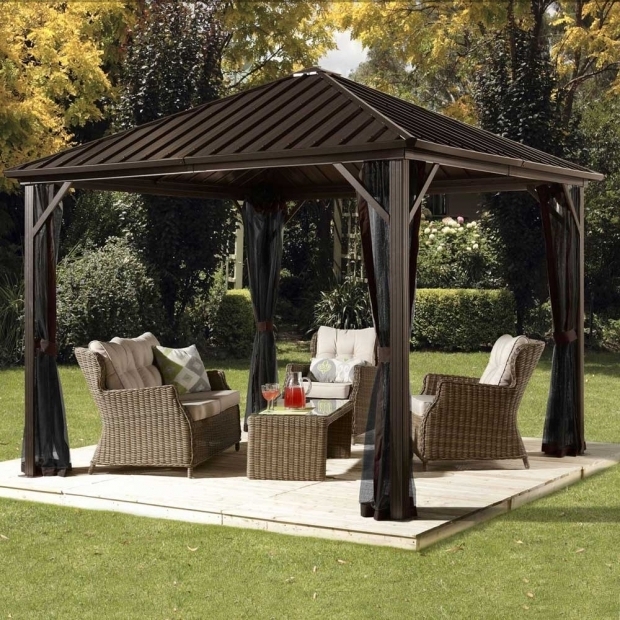 Image of Hardtop Gazebos On Sale Patio Gazebos Yard Gazebos Shade Gazebos Sun Shelters