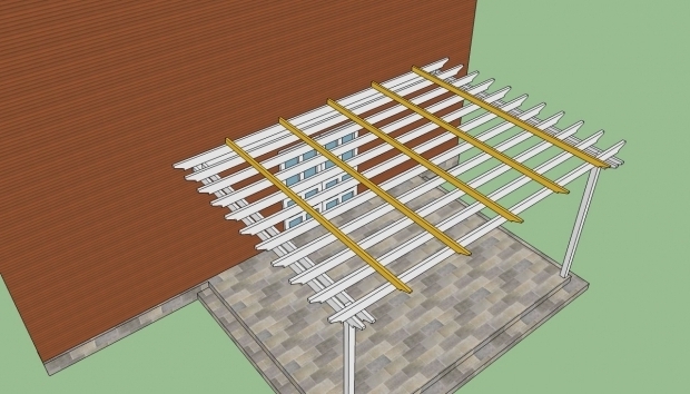 Inspiring How To Build A Pergola Attached To The House How To Build A Pergola Attached To The House Howtospecialist