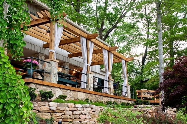 Outstanding Outdoor Curtains For Pergola Pergola Pictures Livinator