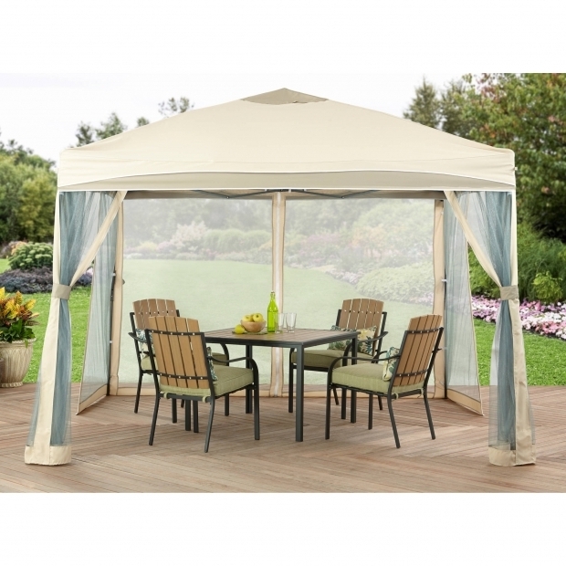 Outstanding Portable Gazebo For Deck 10 X 12 Outdoor Backyard Regency Patio Canopy Gazebo Tent With