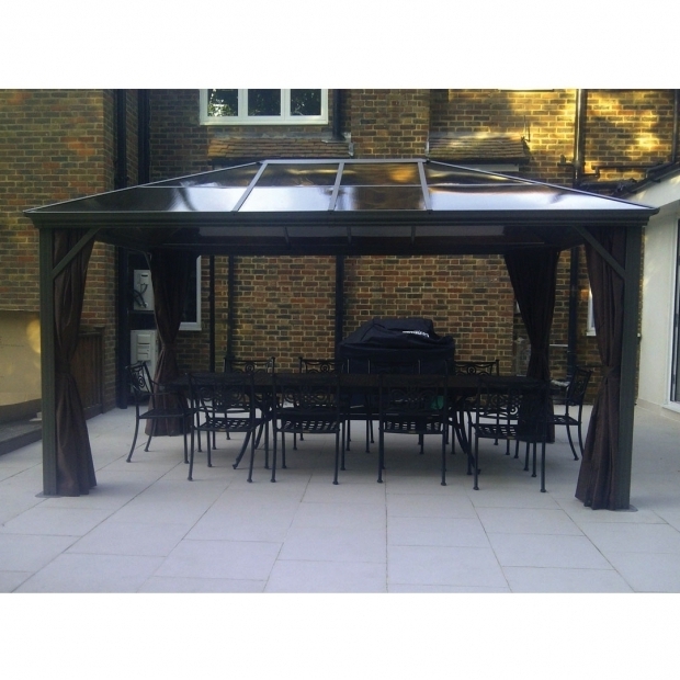 Picture of Gazebo Penguin Four Season Hard Roof Gazebo Best Roof 2017