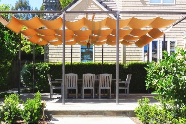Stylish Retractable Pergola Shade Covers Choosing A Retractable Canopy Track Single Multi Cable Or Roll