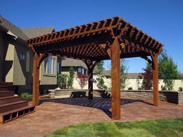 Stylish Wood Pergola Kits Wood Pergola Kits Home Design Styles