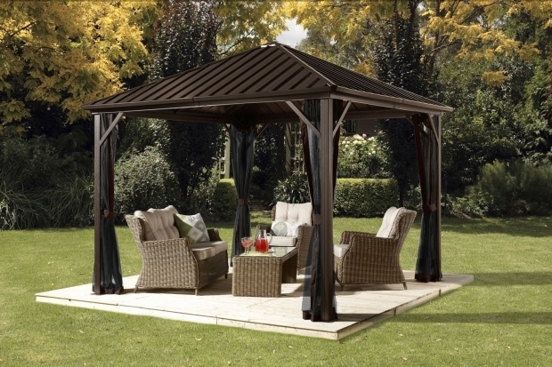 Fascinating Gazebo Hardtop 10x10 Sojag Dakota Gazebo Walmart Canada