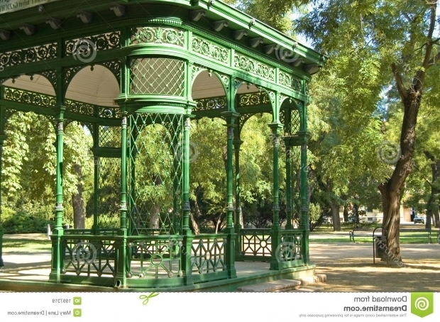 Wrought Iron Pergola