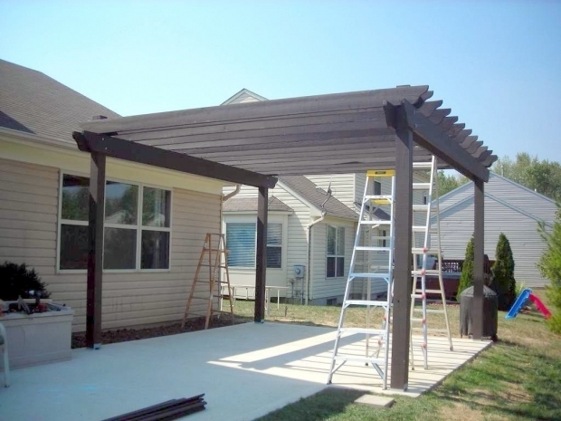 How To Build A Pergola Over A Patio