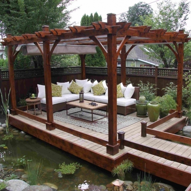 Pergola With Retractable Canopy