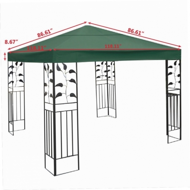 Gazebo Canopy Replacement Covers 10×10