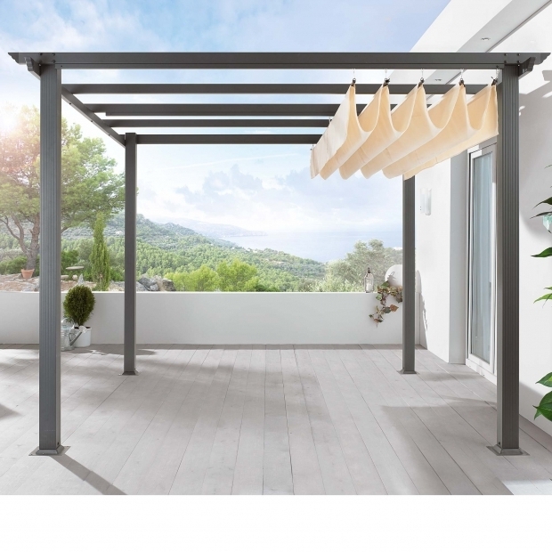 Retractable Shade Pergola
