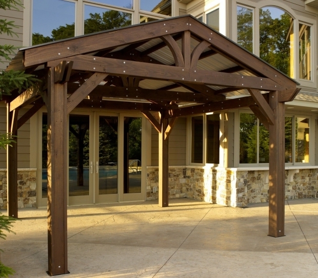Pergola With Metal Roof