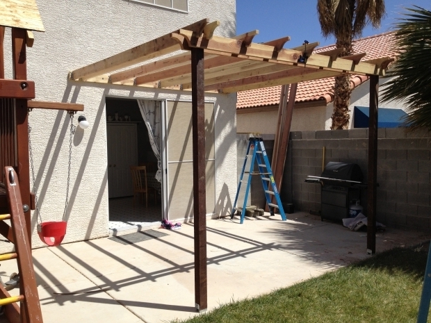 How To Build A Pergola Attached To House