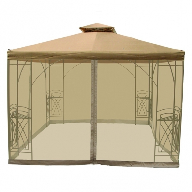 10×10 Gazebo With Netting