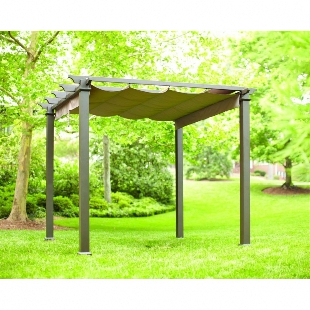 Hampton Bay Pergola With Canopy