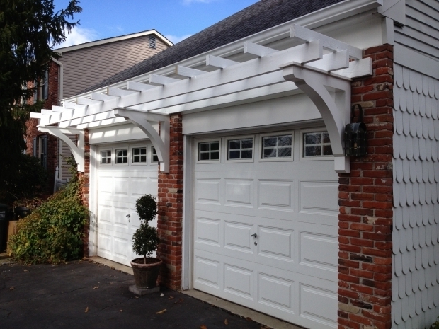 Over Garage Door Pergola
