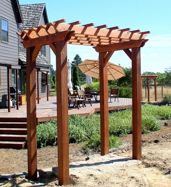 How To Build A Small Pergola