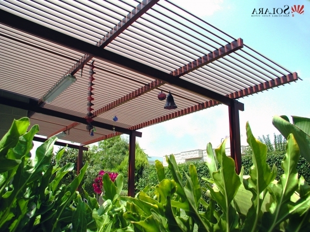 Aluminum Pergola Kits With Adjustable Louvers