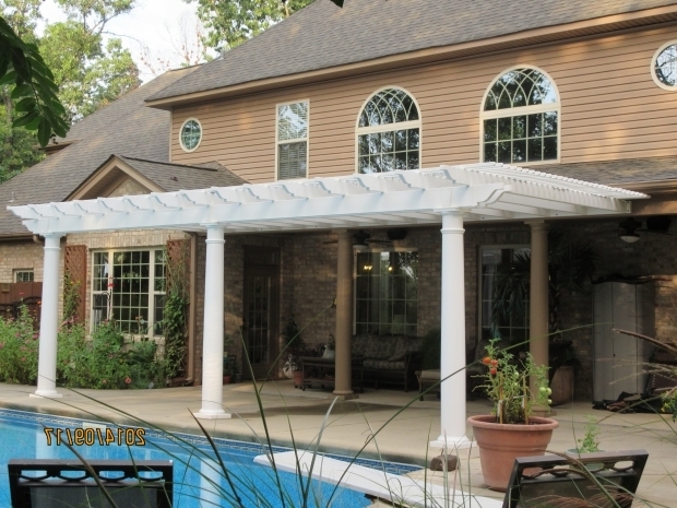 Attached Vinyl Pergola Kits