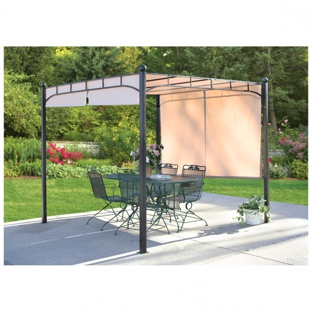 8 X 8 Adjustable Shade Pergola
