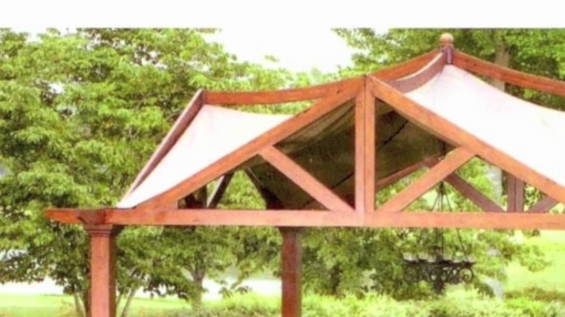 Garden Treasures Pergola Replacement Canopy