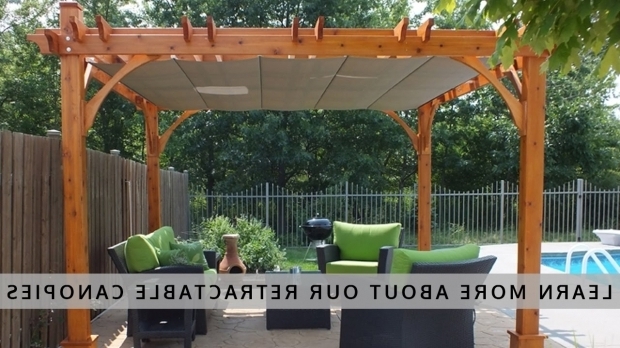 Pergola With Retractable Shade